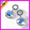 Wholesale fashion alloy earrings,charm crystal earrings,costume fashion earrings