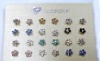 Wholesale crystal knot earrings