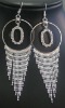 Wholesale costume rhinestone earring