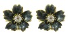 Wholesale fashion enamel flower earring