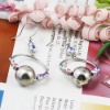 Wholesale 2011 the most popular fashion costume jewelry alloy earrings