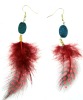 Wholesale costume jewelry semi precious earring