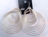 Wholesale silver cirque earrings