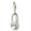 Wholesale 2012fashion hotsale new arrival &Charity FOR US Pendantin silver with white zirconia/charm pendant costume jewelry 925