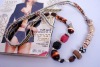 Wholesale Costume Necklace Jewelry for Promotion & Hand-made Newest Fashion design Necklace(J.M.N-007)