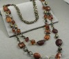 Wholesale costume beaded necklace