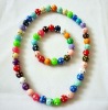 Wholesale 2011 fahsion colorful pink lovely cheap fashion children jewelry