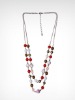 Wholesale plstic bead necklace, plastic jewelry, ecnomic jewlery