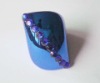 Wholesale fashion plastic acrylic costume finger ring