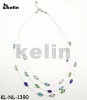 Wholesale wholesale latest fashion acrylic beads costume necklace