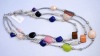 Wholesale (J.M.N-040) Newest Fashion Plastcic Beads Necklace Jewelry& Hand-made Newest Fashion design Necklace