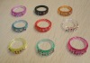 Wholesale fashion plastic acrylic costume finger ring