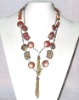 Wholesale Fashion necklace charming resin necklace NDK061112