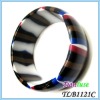 Wholesale Blue And White Colorful Handmade Resin Bangle