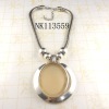 Wholesale Costume jewelry alloy necklace with resin stone
