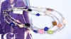 Wholesale (J.M.N-039) 2011 Newest Fashion Plastcic Beads Necklace Jewelry& Hand-made Newest Fashion design Necklace