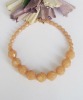 Wholesale 2011 new style fashion costume jewelry different shaped brilliant chunky glass acrylic beaded necklaces