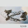 Wholesale costume jewelry or fabric neckalce