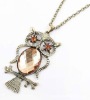Wholesale Shine owl costume jewelry