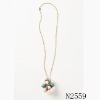 Wholesale beaded long necklace and costume jewelry