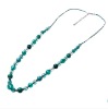 Wholesale fashion acrylic baead necklace, acrylic bead jewelry, inexpensilve jewlery