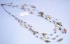 Wholesale (J.M.N-038) 2011 Newest Fashion Plastcic Beads Necklace Jewelry& Hand-made Newest Fashion design Necklace