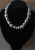 Wholesale Best selling bule acrylic necklace jewelry