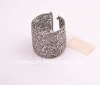 Wholesale Fashion costume jewelry vogue Bohemian bead bracelet (silver)