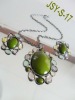 Wholesale fashion costume crystal jewelry sets