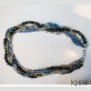 Wholesale costume jewelry or fabric neckalce