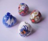 Wholesale fahion plastic acrylic colour printing costume finger ring