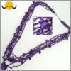 Wholesale Fashion Jewelry Fancy Necklace with Multi-Strand Beads