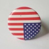 Wholesale fahion flag sign plastic acrylic costume finger ring