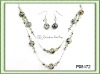 Wholesale costume necklace and earring jewelry set