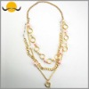 Wholesale Fashion Jewelry Fancy Necklace with Heart Pendant
