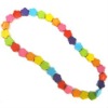 Wholesale Rainbow necklace,Kids acrylic necklace,Kids acrylic beaded necklace/jewelry