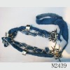Wholesale costume jewelry or braided cloth necklace