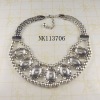 Wholesale Costume jewelry alloy heavy necklace with charms