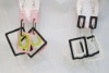 acrylic earring,resin earring
