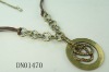 Wholesale metal costum jewelry pendant in flower