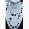 Wholesale acrylic layer jewelry/long necklaces