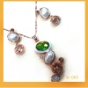 Wholesale 2011 fashion trend alloy jewelry set