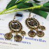 Wholesale 2011 the most popular fashion costume jewelry amber alloy earrings