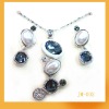 Wholesale 2011 fashion trend alloy jewelry set