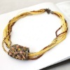Wholesale Hot sale multi beads necklace