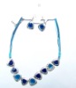 Wholesale fashion sapphire necklace