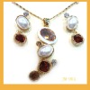 Wholesale 2011 fashion trend alloy jewelry set