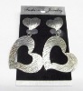Wholesale romantic irregular heart eardrop