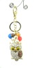 Wholesale costume jewelry mobile key chain