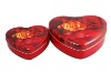 Wholesale Beautiful Heart Tin Box